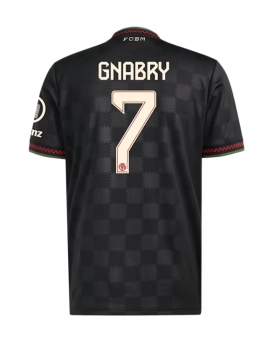 Bayern Munich Serge Gnabry #7 Maglia Gara Terza Repliche 2025-26 Maniche Corte